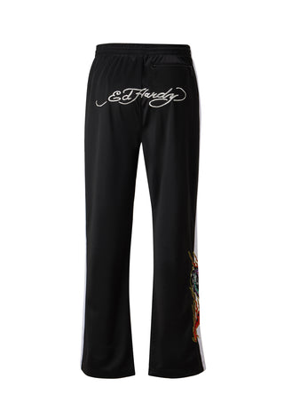 Mens Hell-Catz Tricot Tracksuit Joggers - Black